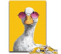 Puzzles for Adults 1000 Pieces Duck Wearing Sunglasses Challenging To Complete But Fun And Humorous Birthday Present, Gifts, Wall Art 26x38cm