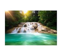 Puzzles for Adults 1000 Pieces dunns river falls waterfall Wooden Jigsaw Puzzles Challenging Fun Family Game Gifts Toy for Kids Seniors Party Boys Girls