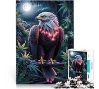 puzzles for adults 1000 pieces Eagle in the twilight Anspruchsvolles Spiel und Familienspaß Gutes Geschenk75x50cm