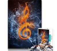 Puzzles for Adults 1000 Pieces English Symbol Fantasy 1000 Piece Jigsaw,Staycation Kill Time with Matching Poster And Trivia Sheet 26x38cm