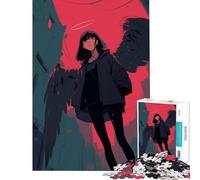 Puzzles for Adults 1000 Pieces Fallen Angel Learning Educational Toys Brain Teaser Game for The Whole for Women Men (Size 38x26cm)