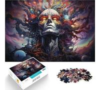 puzzles for adults 1000 pieces Fantasy Master of the Universe Precision Cut Jigsaw Puzzle 26x38cm with Matching Poster and Trivia Sheet