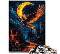 Puzzles for Adults 1000 Pieces Fantasy Phoenix Puzzles for Adults,Stress Reliever Difficult Challenge Home Decoration Toys (38x26cm)
