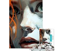 Puzzles for Adults 1000 Pieces Fear Learning Educational Toys Brain Teaser Game for The Whole for Women Men (Size 50x75cm)