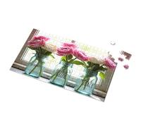 Puzzles For Adults 1000 Pieces Floral Inspirations: Love, Grow, Grace Picture Puzzle 1000 Piece Puzzle For Adults Toys & Games(500PCS)