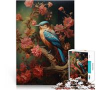 puzzles for adults 1000 pieces flowers and birds Train your brain and hands 26x38cm is ideal as gifts for the whole family for Age 14+