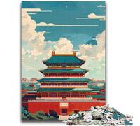 Puzzles for Adults 1000 Pieces Forbidden Temple for Educational Game Challenge Toy for Is Ideal As A Gift for The Whole Family (size 38x26cm)