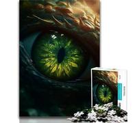 Puzzles for Adults 1000 Pieces Forest Dragons Gem Eye 1000 Piece Jigsaw,Educational Stress Relief Toy Gifts for Friends And Family (size 75x50cm)