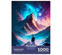 Puzzles for Adults 1000 Pieces Galaxy Wonderland Explorer Jigsaw Puzzle Brain Teaser Game But Fun And Humorous Christmas Birthday Gifts 38x26cm/1000pcs