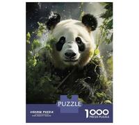 Puzzles for Adults 1000 Pieces Giant Panda Wall Art Print Jigsaws for Adults Brain Teaser Game Analysis And Logic Unique Birthday And Xmas Gifts 38x26cm/1000pcs