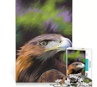 Puzzles for Adults 1000 Pieces Glorious Eagle, Educational Toy, Staycation Kill Time, Birthday Present, Gifts, (50x75cm)