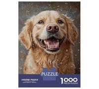 Puzzles for Adults 1000 Pieces Golden Glee Wet & Happy Jigsaw Puzzle Brain Teaser Game But Fun And Humorous Christmas Birthday Gifts 70x50cm/1000pcs