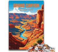Puzzles for Adults 1000 Pieces Grand Canyon National Park Family Fun for Is Ideal As A Gift for The Whole Family for And Age 14 Years Up (size 50x70cm)
