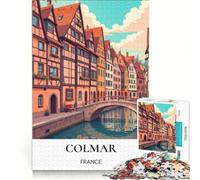Puzzles for Adults 1000 Pieces Hidden Gems in Colmar for The Whole Family Practical Game Great Gifts And Toys 38x26cm