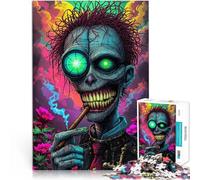 puzzles for adults 1000 pieces Horrifying zombies Lernspiel-Herausforderungsspielzeug einzigartiges Herausforderungsspiel52x38cm