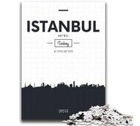 Puzzles for Adults 1000 Pieces Istanbul Turkey Family Fun for Is Ideal As A Gift for The Whole Family for And Age 14 Years Up (size 38x52cm)