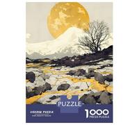 Puzzles for Adults 1000 Pieces Japan Golden Landscape Jigsaws for Adults Brain Teaser Game Analysis And Logic Unique Birthday And Xmas Gifts 38x26cm/1000pcs
