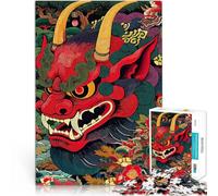 puzzles for adults 1000 pieces Japanese Demon Yokai für Lernspiel-Herausforderungsspielzeug Wanddekoration38x26cm