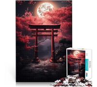 puzzles for adults 1000 pieces japanese Torri gate Lernspiel-Herausforderungsspielzeug Geschenkideen75x50cm