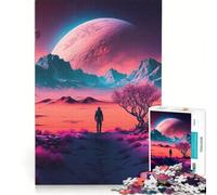 Puzzles for Adults 1000 Pieces Journey Beyond The Stars Educational Toy Staycation Kill Time Birthday Present Gifts 38x26cm