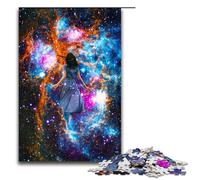 Puzzles for Adults 1000 Pieces Journey Through The Cosmic Impossible Puzzle Family Game Stress Reliever Difficult Challenge 75x50cm