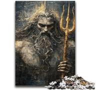 Puzzles for Adults 1000 Pieces King of The Ocean Challenging To Complete But Fun And Humorous Birthday Present, Gifts, Wall Art 26x38cm