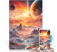 puzzles for adults 1000 pieces Light Flash Spielzeug-Intellektuelles Spiel eignet sich ideal als Geschenk für die ganze Familie75x50cm