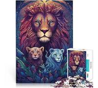 puzzles for adults 1000 pieces Lion Art DIY Puzzle Toys 26x38cm is ideal as a gift for the whole family for and teenager Age 14 Years Up