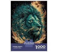 Puzzles for Adults 1000 Pieces Lion Fantasyland Jigsaws for Adults Brain Teaser Game Analysis And Logic Unique Birthday And Xmas Gifts 38x26cm/1000pcs
