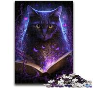 Puzzles for Adults 1000 Pieces Magic Cat Family Fun for Is Ideal As A Gift for The Whole Family for And Age 14 Years Up 50x75cm