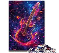 Puzzles for Adults 1000 Pieces Magic Guitar for Educational Game Challenge Toy for Is Ideal As A Gift for The Whole Family 38x26cm