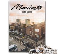 Puzzles for Adults 1000 Pieces Manchester for Educational Game Challenge Toy for Is Ideal As A Gift for The Whole Family (size 38x26cm)