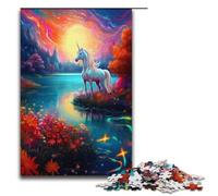 Puzzles for Adults 1000 Pieces Marvelous River Impossible Puzzle Family Game Stress Reliever Difficult Challenge 1000 PCS(38x26cm)