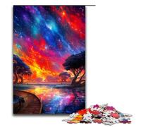 Puzzles for Adults 1000 Pieces Marvelous River Impossible Puzzle Family Game Stress Reliever Difficult Challenge 1000 PCS(75x50cm)