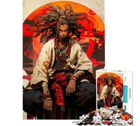 Puzzles for Adults 1000 Pieces Master of Swords Help The Brain Exercise Wall Decoration Anti-Stress Toys for 14+ Puzzle Game Offered (50x75cm)