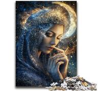 Puzzles for Adults 1000 Pieces Moon Goddess Educational Games Educational Game for Birthday, Chrismas for And Age 14 50x75cm