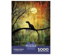 Puzzles for Adults 1000 Pieces Moonlit Lizard Jigsaws for Adults Brain Teaser Game Analysis And Logic Unique Birthday And Xmas Gifts 38x26cm/1000pcs