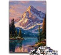 Puzzles for Adults 1000 Pieces Mountains And Rivers Landscape Puzzles for Adults,Stress Reliever Difficult Challenge Home Decoration Toys (75x50cm)