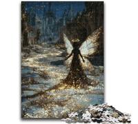 Puzzles for Adults 1000 Pieces Mysterious Elf Girl Family Fun for Is Ideal As A Gift for The Whole Family for And Age 14 Years Up 38x26cm