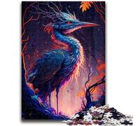 Puzzles for Adults 1000 Pieces Mysticism Ostrich Challenging Game And Family Play Wall Decoration Unique Birthday And Xmas Gifts 38x26cm