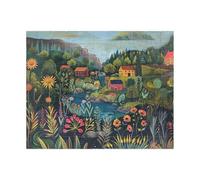 Puzzles For Adults 1000 Pieces - Neighborhood Houses Jigsaw Puzzle, Brain Teaser Fun Game