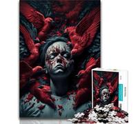Puzzles for Adults 1000 Pieces Nightmares 1000 Pieces for Teenagers,Stress Reliever Staycation Kill Time Parent-child Interaction 38x26cm