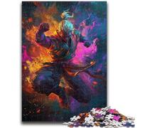 Puzzles for Adults 1000 Pieces Ninja Warrior for Educational Game Challenge Toy for Is Ideal As A Gift for The Whole Family 50x75cm