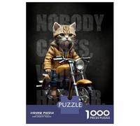 Puzzles for Adults 1000 Pieces Nobody Cares Work Harder Puzzles for Adults Brain Teaser Game Home Decoration Fun Activities at Home 70x50cm/1000pcs