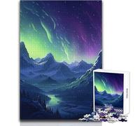 Puzzles for Adults 1000 Pieces North Pole Pixel Art Educational Family Game Stress Reliever Gift For Birthdays Size 38x26cm