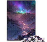 Puzzles for Adults 1000 Pieces Northern Lights Family Fun for Is Ideal As A Gift for The Whole Family for And Age 14 Years Up 38x26cm