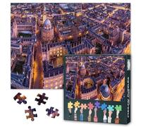Puzzles for Adults 1000 Pieces, Oxford United Kingdom Jigsaw Puzzles, Adult Puzzle for Adults, Educational Fun Games or Toys for Elders Friends 20X27 INCH