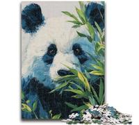 Puzzles for Adults 1000 Pieces Panda Art for Educational Game Challenge Toy for Is Ideal As A Gift for The Whole Family 38x26cm