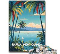 Puzzles for Adults 1000 Pieces Papua Tropical Escape 1000 Pieces for Teenagers,Stress Reliever Staycation Kill Time Parent-child Interaction (50x75cm)