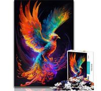 Puzzles for Adults 1000 Pieces Phoenix 1000 Piece Jigsaw,Challenging Family Activity Games DIY Toy for Home Wall Decor Gifts 38x26cm